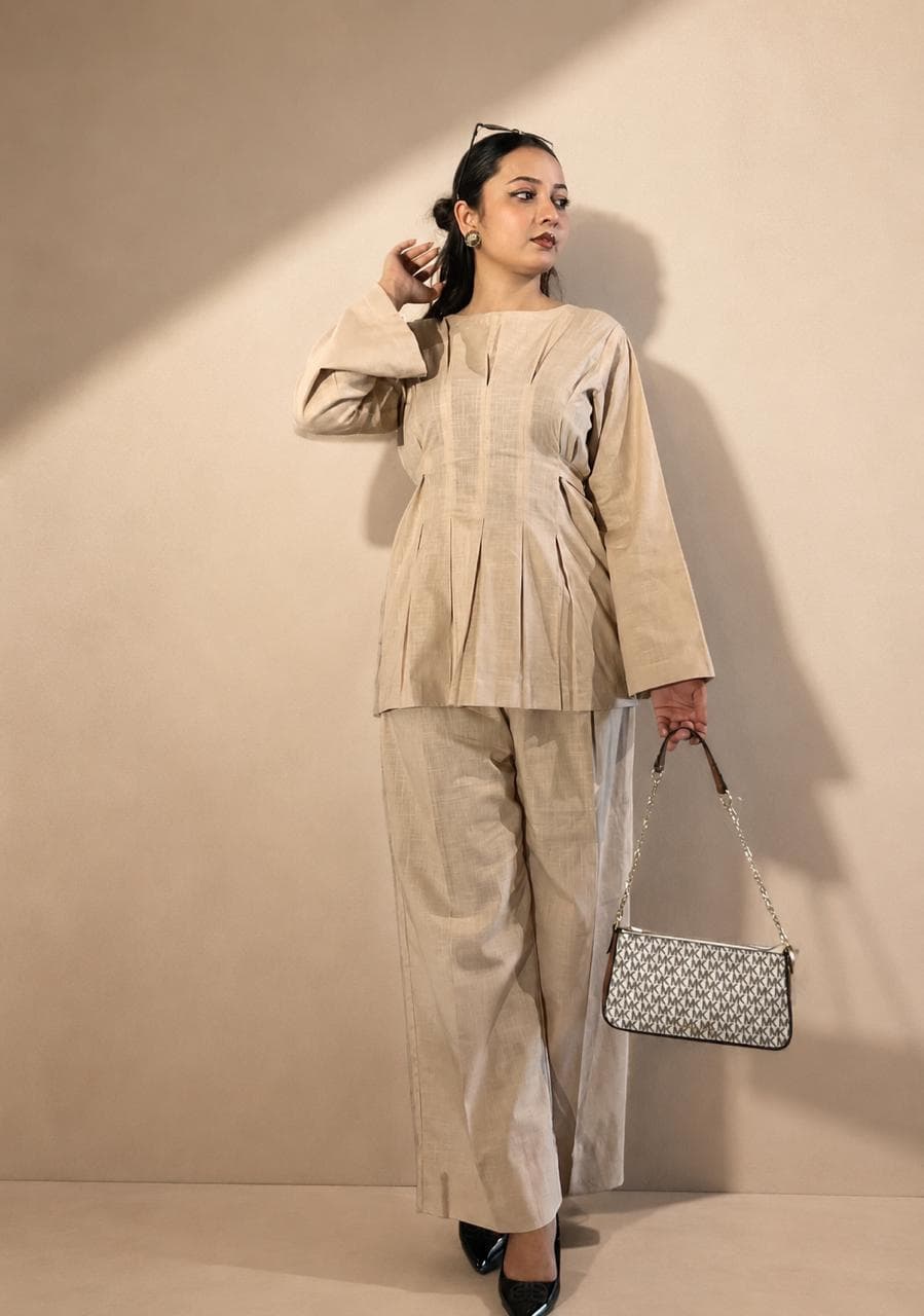 brown coord