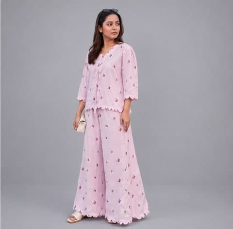 LILAC BLOOM Co-Ord Pakistan – Premium Women’s Co-Ord Set featuring elegant floral design and comfortable fit